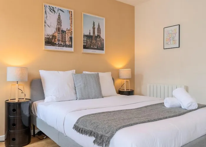 Lille Hypercentre Equipped Studio For 2 People!